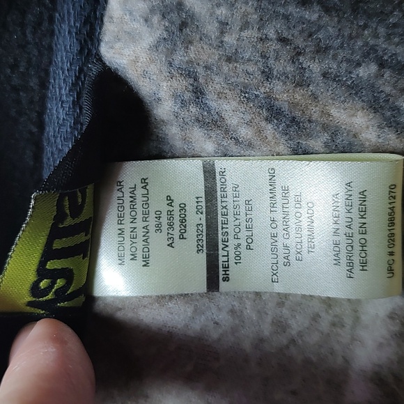 Fleece Jacket WALLS Mens Hunting Camouflage Full Zip Pockets Lightweight - Mediu - Picture 9 of 11